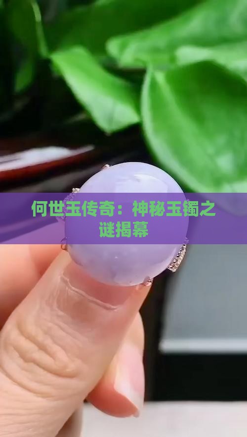 何世玉传奇：神秘玉镯之谜揭幕