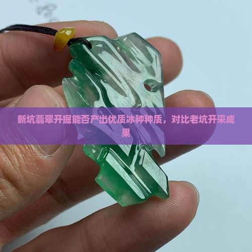 新坑翡翠开掘能否产出优质冰种种质，对比老坑开采成果