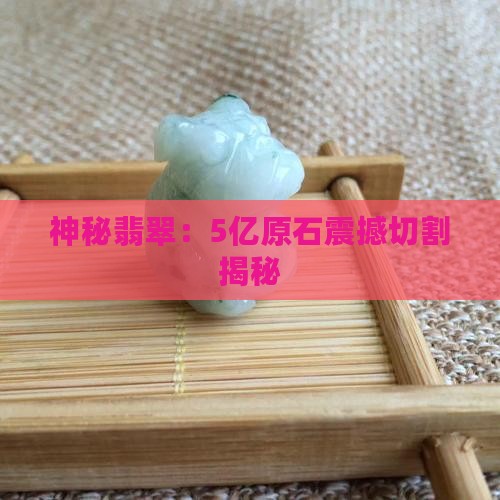 神秘翡翠：5亿原石震撼切割揭秘