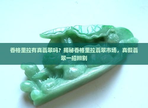 香格里拉有真翡翠吗？揭秘香格里拉翡翠市场，真假翡翠一招辨别