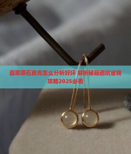 翡翠原石皮壳怎么分析好坏