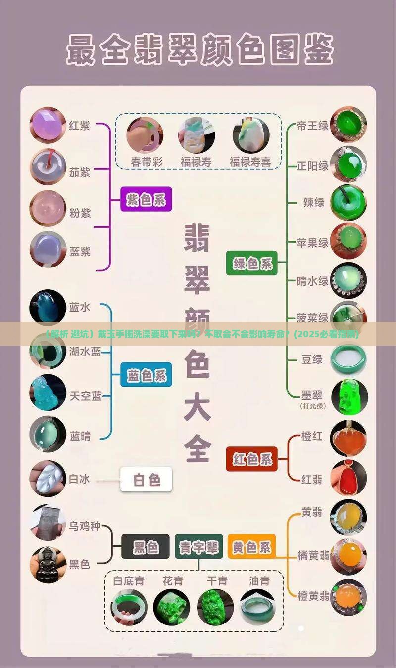 戴玉手镯洗澡要取下来吗