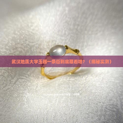 武汉地质大学玉器一条街