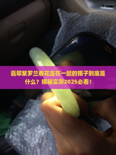 翡翠紫罗兰春花连在一起的一个镯子是什么