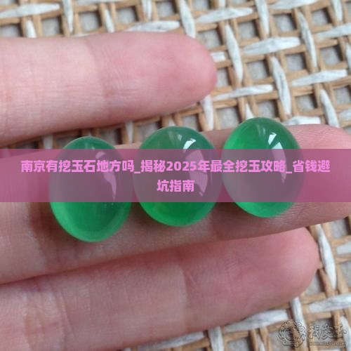 南京有挖玉石地方吗