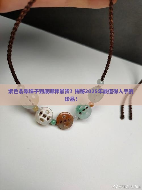 紫色翡翠珠子哪种最贵