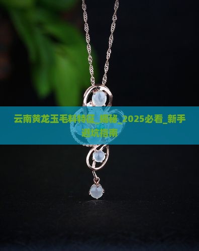 云南黄龙玉毛料特征