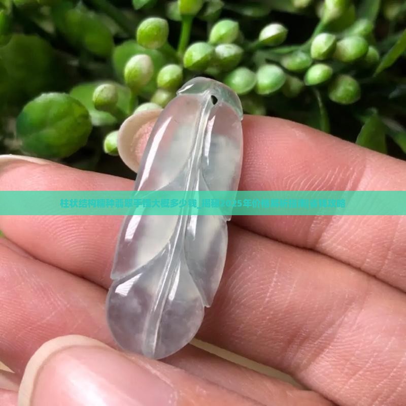 柱状结构糯种翡翠手镯大概多少钱