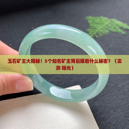 缅甸玉石知名矿主有哪些品种