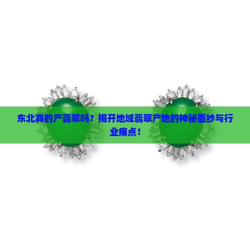 东北真的产翡翠吗？揭开地域翡翠产地的神秘面纱与行业痛点！