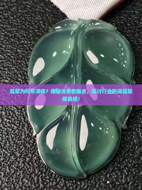 翡翠为何布满棉？揭秘消费者痛点，探讨行业热词翡翠棉真相！