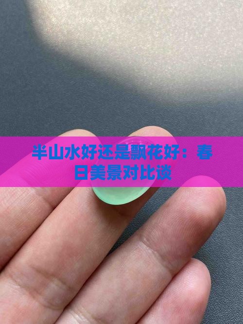 半山水好还是飘花好：春日美景对比谈