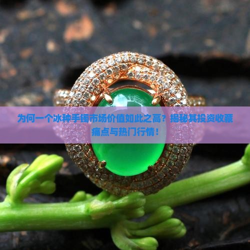 为何一个冰种手镯市场价值如此之高？揭秘其投资收藏痛点与热门行情！