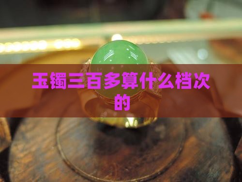 玉镯三百多算什么档次的