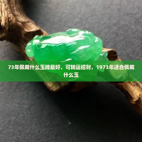 73年佩戴什么玉牌最好，可转运招财，1973年适合佩戴什么玉