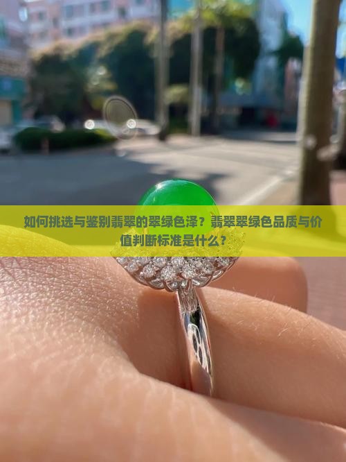 如何挑选与鉴别翡翠的翠绿色泽？翡翠翠绿色品质与价值判断标准是什么？