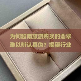 为何越南旅游购买的翡翠难以辨认真伪？揭秘行业痛点与热词背后的真相！