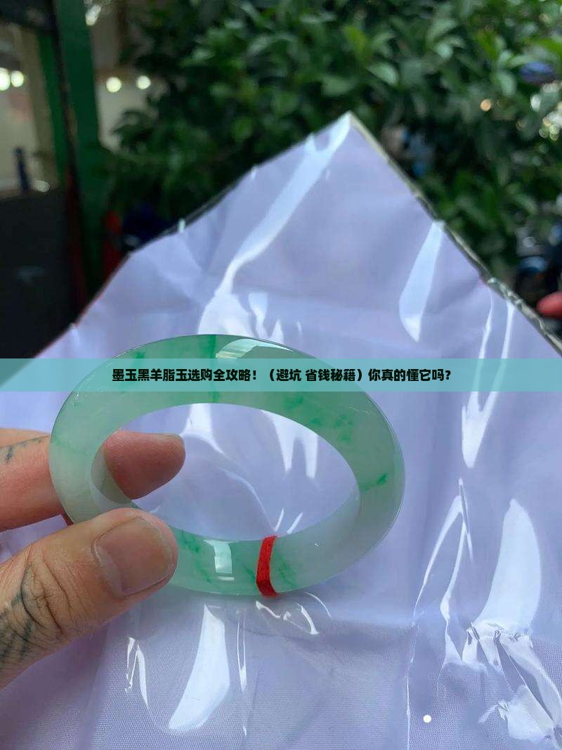 墨玉黑羊脂玉