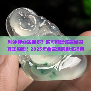 糯冰种翡翠棉多