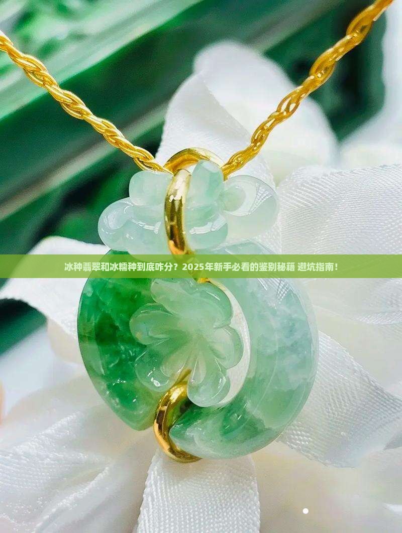 怎样区分冰种翡翠和冰糯种翡翠呢
