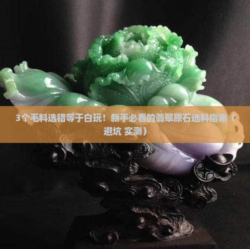 翡翠原石用什么毛料好