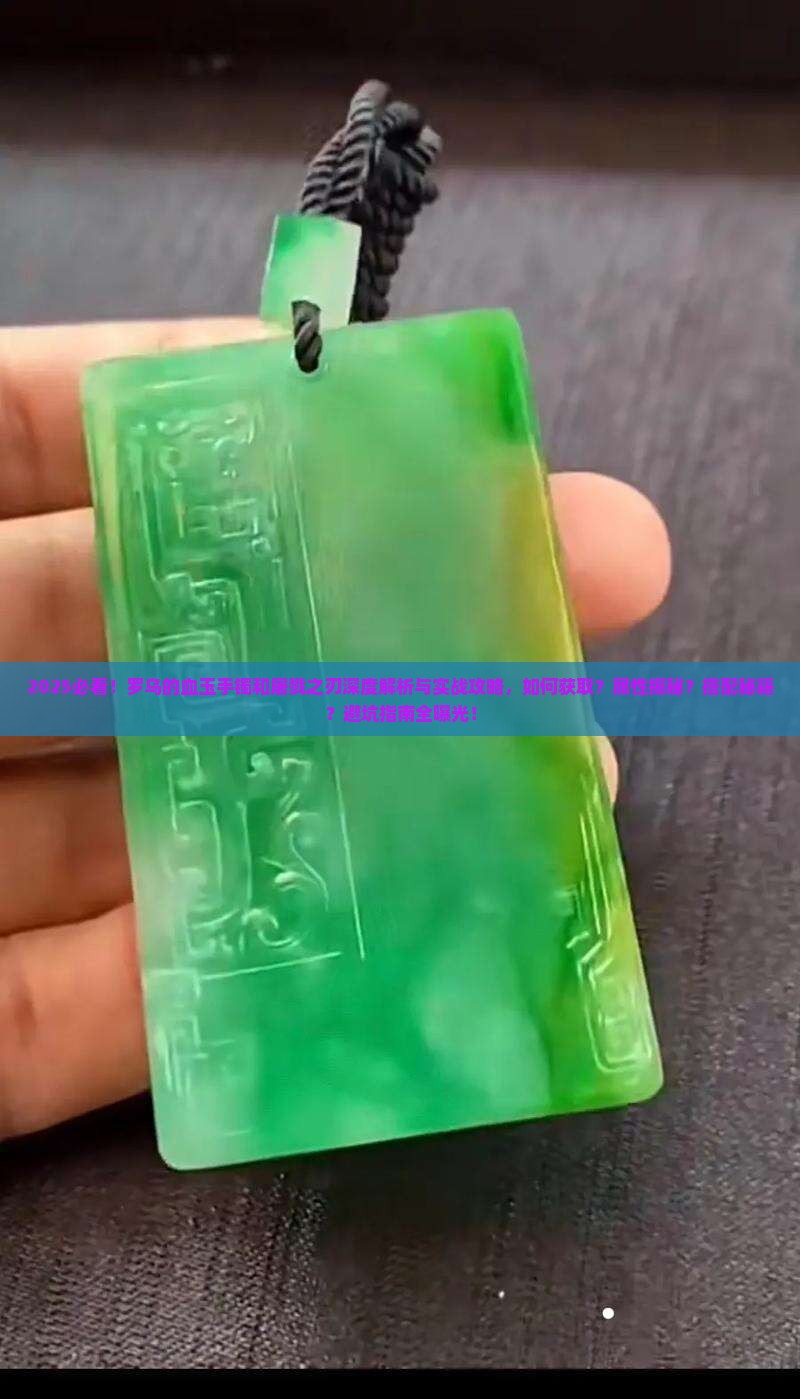 罗乌的血玉手镯和屠戮之刃