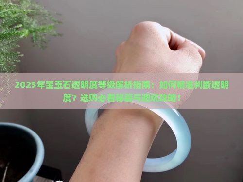 宝玉石光学性质透明度等级