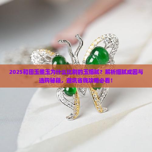 和田玉墨玉为什么比别的玉细腻