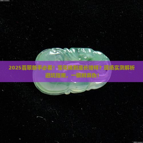 翡翠里面雪花棉是什么样子的