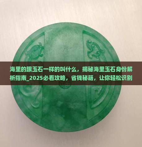 海里的跟玉石一样的叫什么
