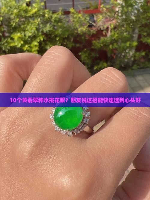 黄翡翠种水