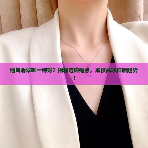 缅甸翡翠哪一种好