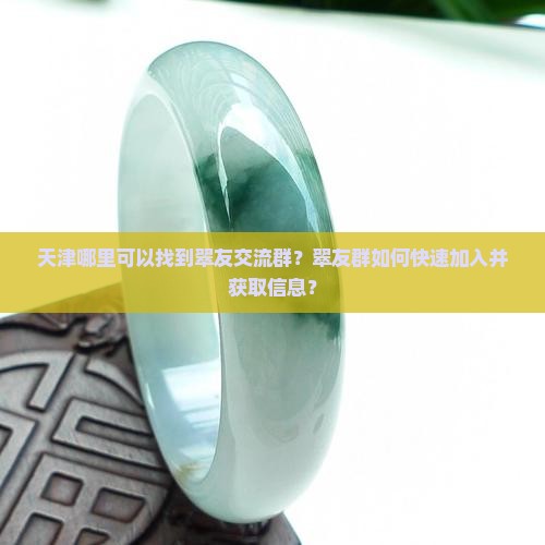 天津翠友群
