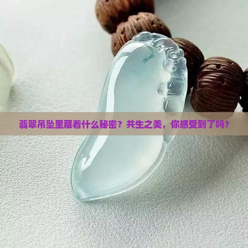 共生翡翠吊坠的寓意和象征