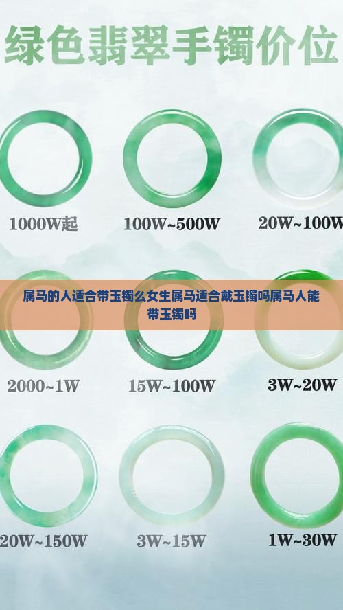 属马的人适合带玉镯么
