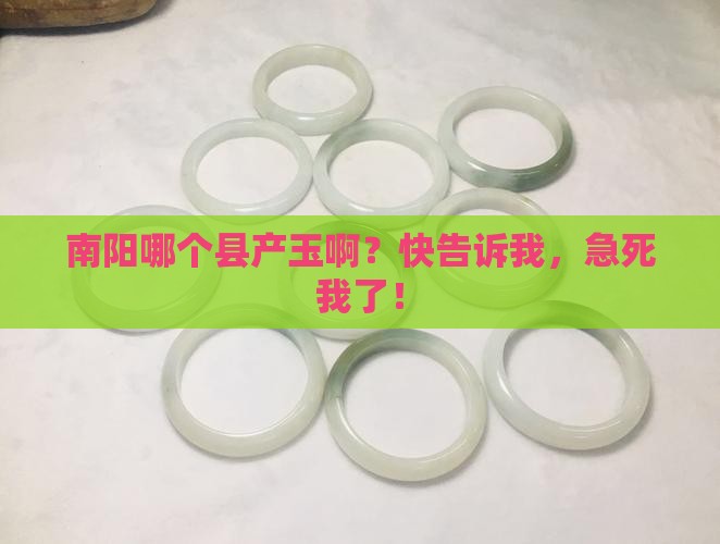 南阳哪个县产玉