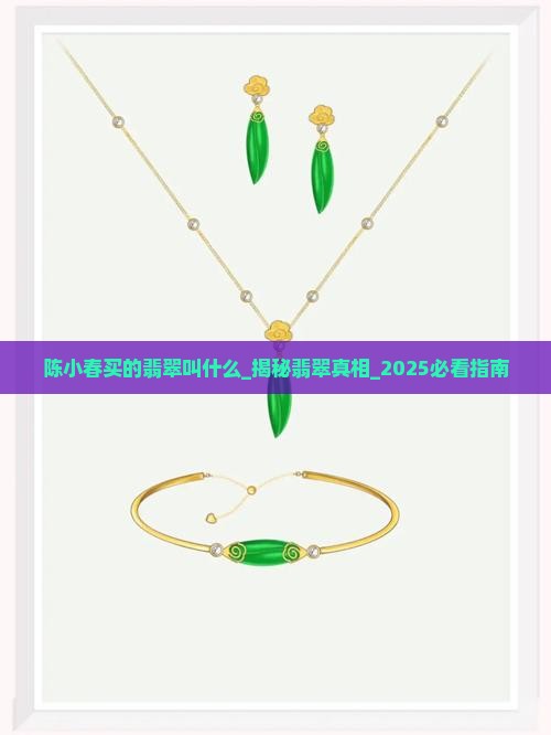 陈小春买的翡翠叫什么