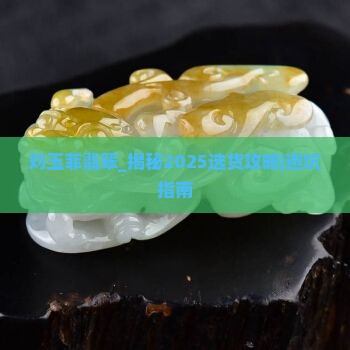 刘玉菲翡翠