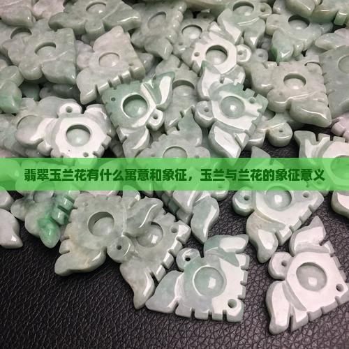 翡翠玉兰花什么寓意和象征