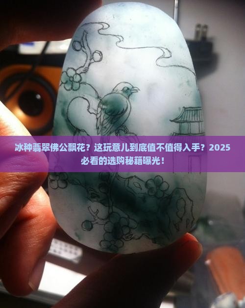 冰种翡翠佛公飘花