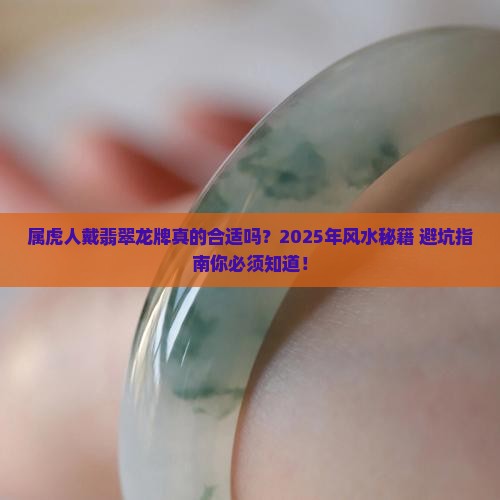 属虎人可以佩戴翡翠龙牌吗