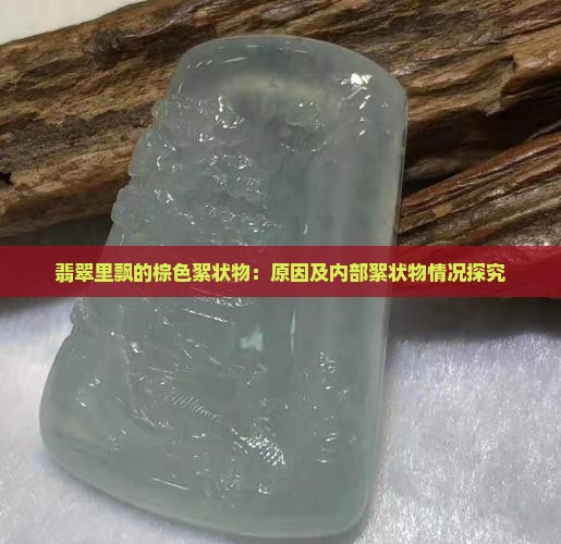 翡翠里飘的棕色絮状物：原因及内部絮状物情况探究