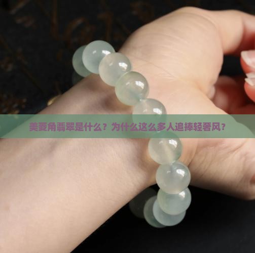 美菱角翡翠是什么？为什么这么多人追捧轻奢风？