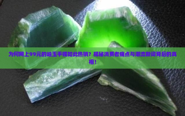 为何网上99元的岫玉手镯如此热销？揭秘消费者痛点与潮流新词背后的真相！