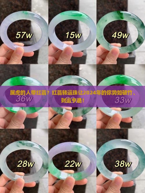 属虎的人带红翡？红翡转运珠让2024年的你势如破竹、财运亨通！