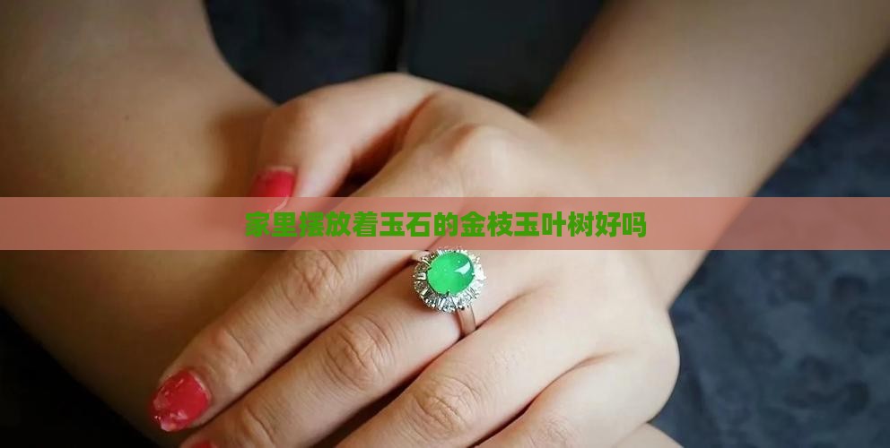 家里摆放着玉石的金枝玉叶树好吗