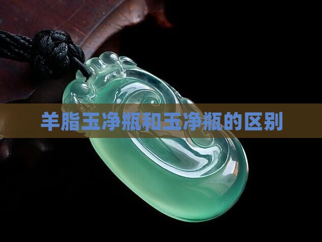 羊脂玉净瓶和玉净瓶的区别