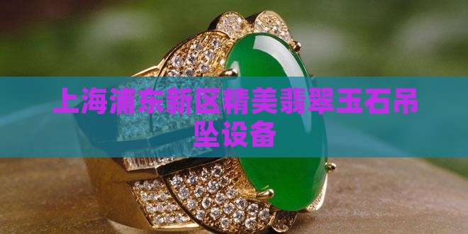 浦东新区精美翡翠吊坠设备