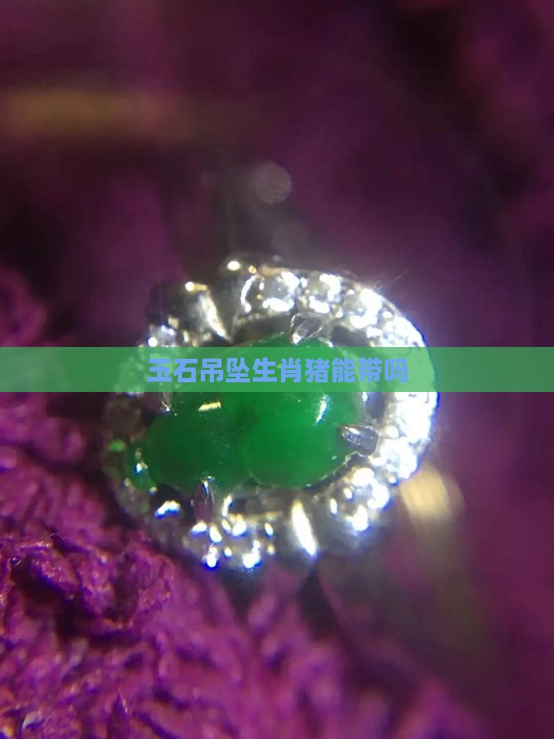 玉石吊坠生肖猪能带吗