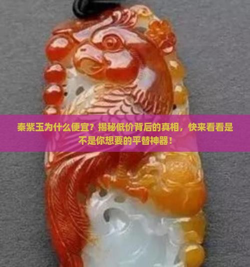 秦紫玉为什么便宜？揭秘低价背后的真相，快来看看是不是你想要的平替神器！